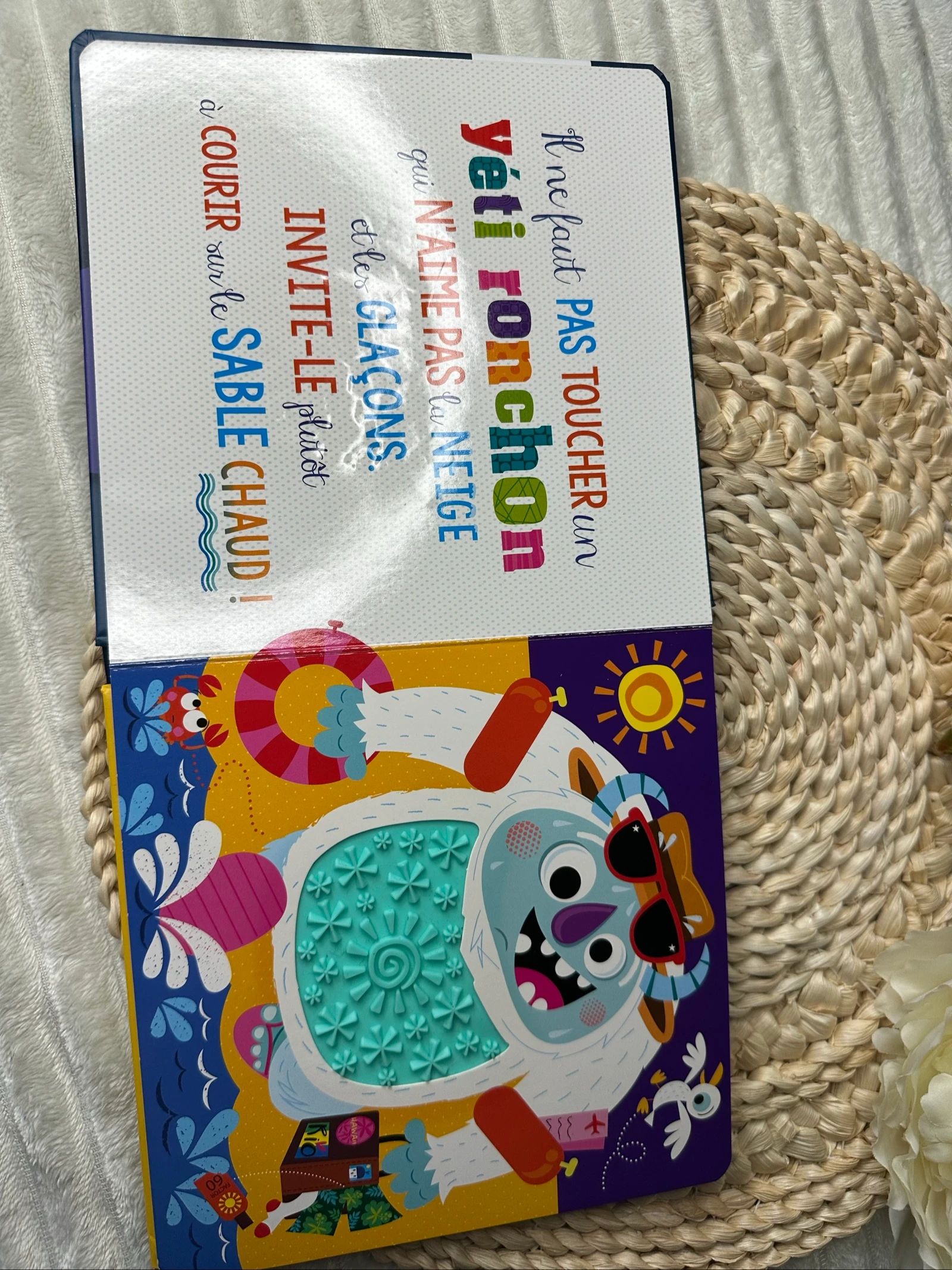 Libro táctil de cartón Nunca toques a un unicornio gruñón – photo 5